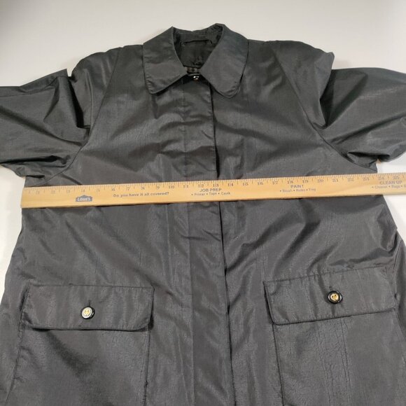 Vintage Fleet Street Women's 14P Jacket Medium Long Rain Coat Removable Lining - Picture 5 of 16